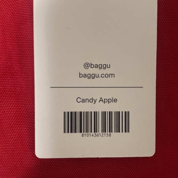 BAGGU X SANDY LIANG CANDY APPLE MINI BOW SHOULDER BAG RED - Picture 4 of 4